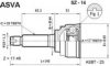SUZUK 4410260D70 Joint Kit, drive shaft